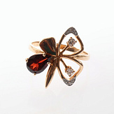 Кольцо золото 585, общий вес - 3.66 г, чистый вес - 3.297 г