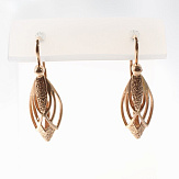 Серьга золото 583, общий вес - 1.58 г, чистый вес - 1.58 г