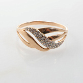 Кольцо золото 585, общий вес - 1.93 г, чистый вес - 1.73 г